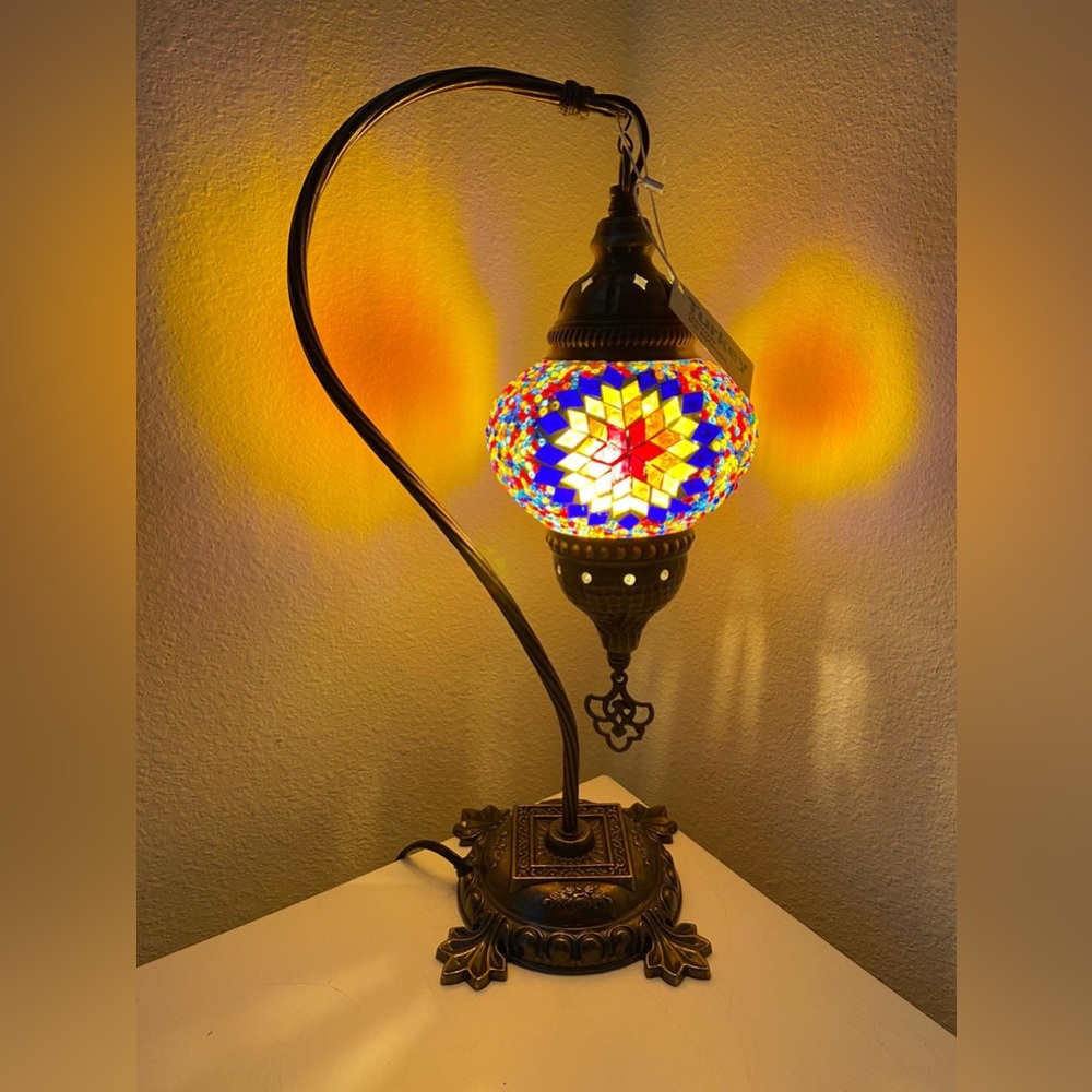 Handmade Turkish table lamp